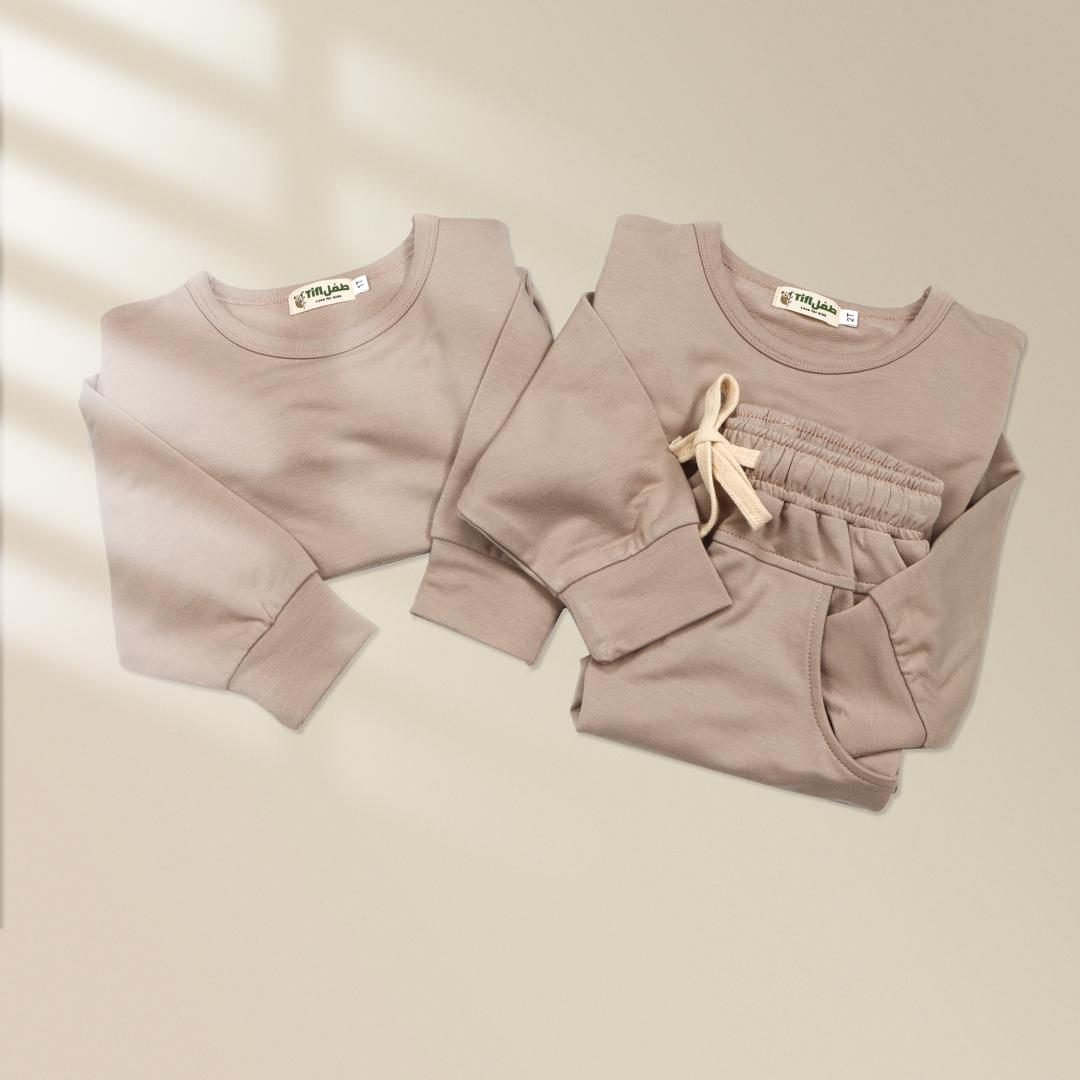 Romper set Olive