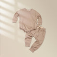 Load image into Gallery viewer, Tifl_romper_set_khaki
